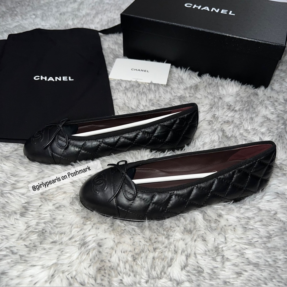 Chanel Ballerinas Quilt Aged Calfskin - Picture 10 of 17